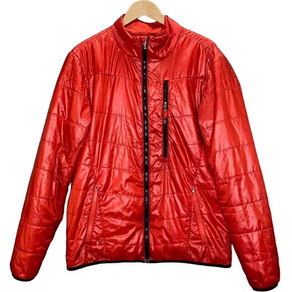 Spyder Men's Red Puffer Jacket Large - Picture 1 of 8